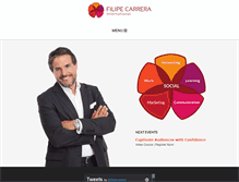 Tablet Screenshot of filipecarrera.com